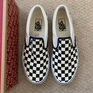 Classic Slip-On Checkerboard